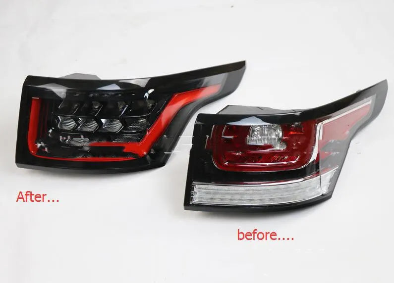 Pair of LED car taillights for BMW X5 F15 models from 2014 to 2020