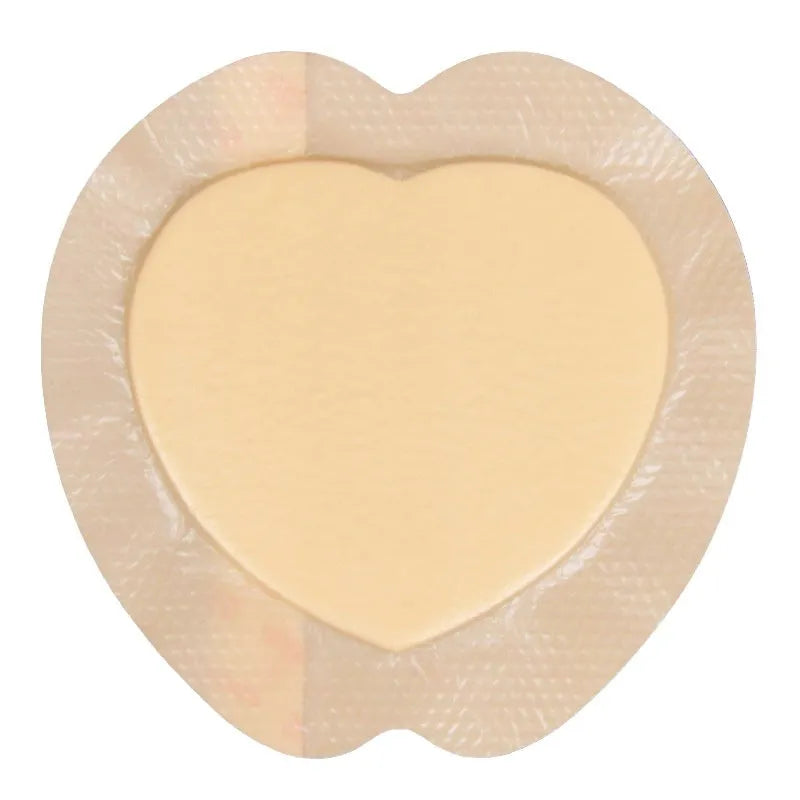 Large skin colour silicone gel foam bedsore dressing sticker for pressure relief