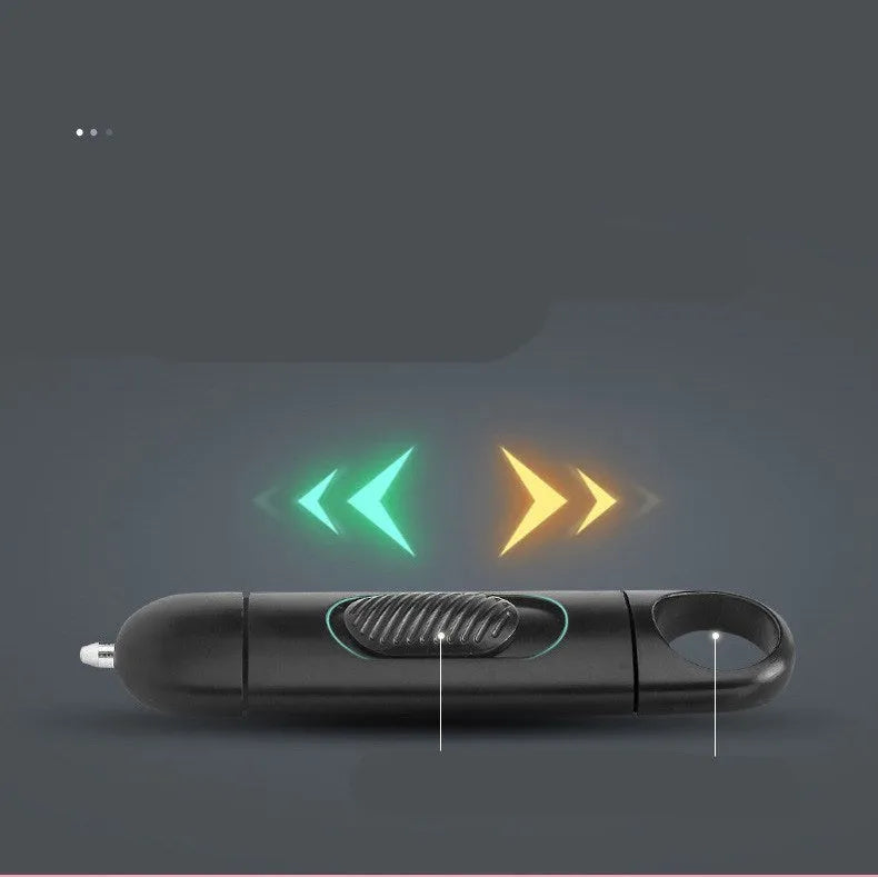 No contact keypad for epidemic prevention in black with metal silver plating and contactless disinfect function