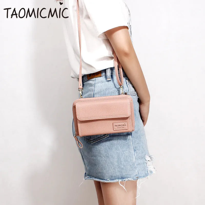 Soft faux leather shoulder bag crossbody hobo bag with zip closure in black colour option