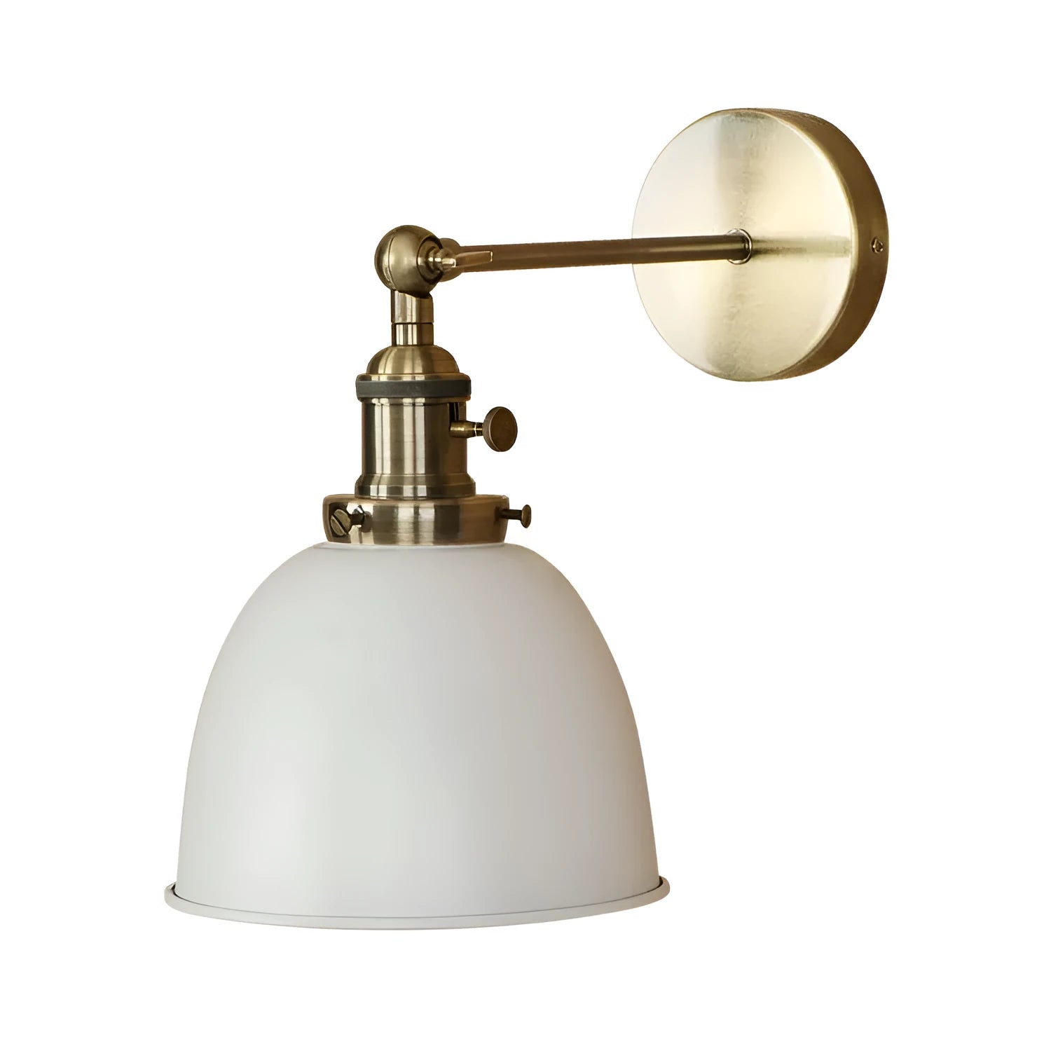 Bedroom ceiling light with iron shade in multiple colour options including pink, black, blue, gray, green, red, orange, white, and yellow