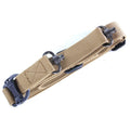 MS4 Tactical Nylon Multifunctional Task Strap Rope in Black, Army, or Mud colour, showing 150cm length.