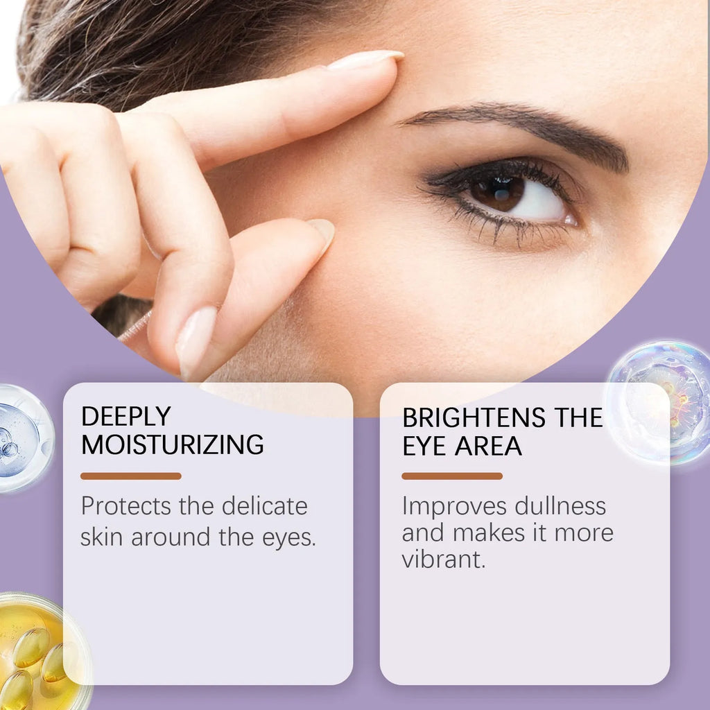 30g jar of gentle nourishing eye cream for moisturising and skin care.
