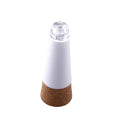 Plastic rechargeable LED luminous cork light for bottle top decoration.