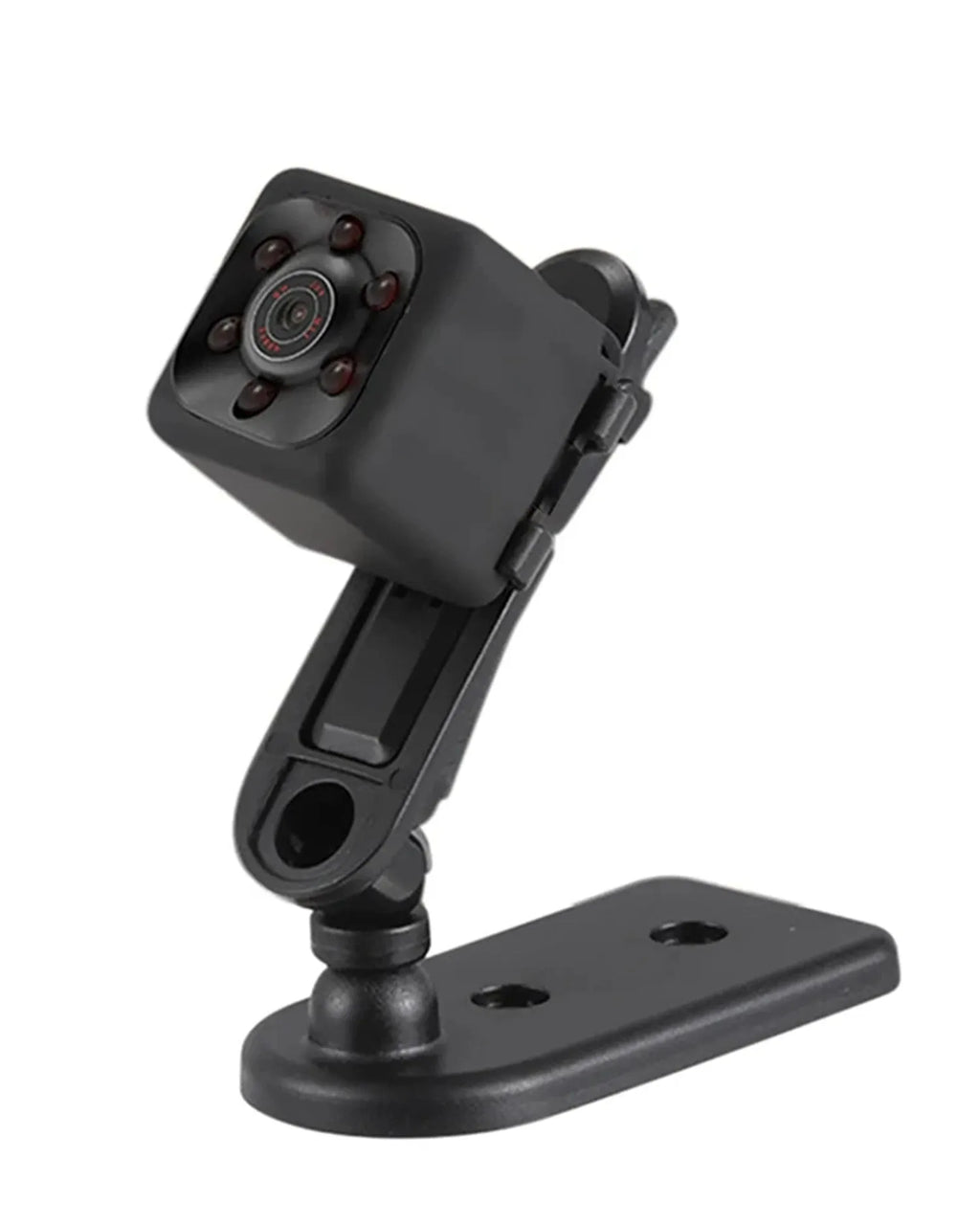Black mini USB dash camera with 1080P HD recording and infrared night vision