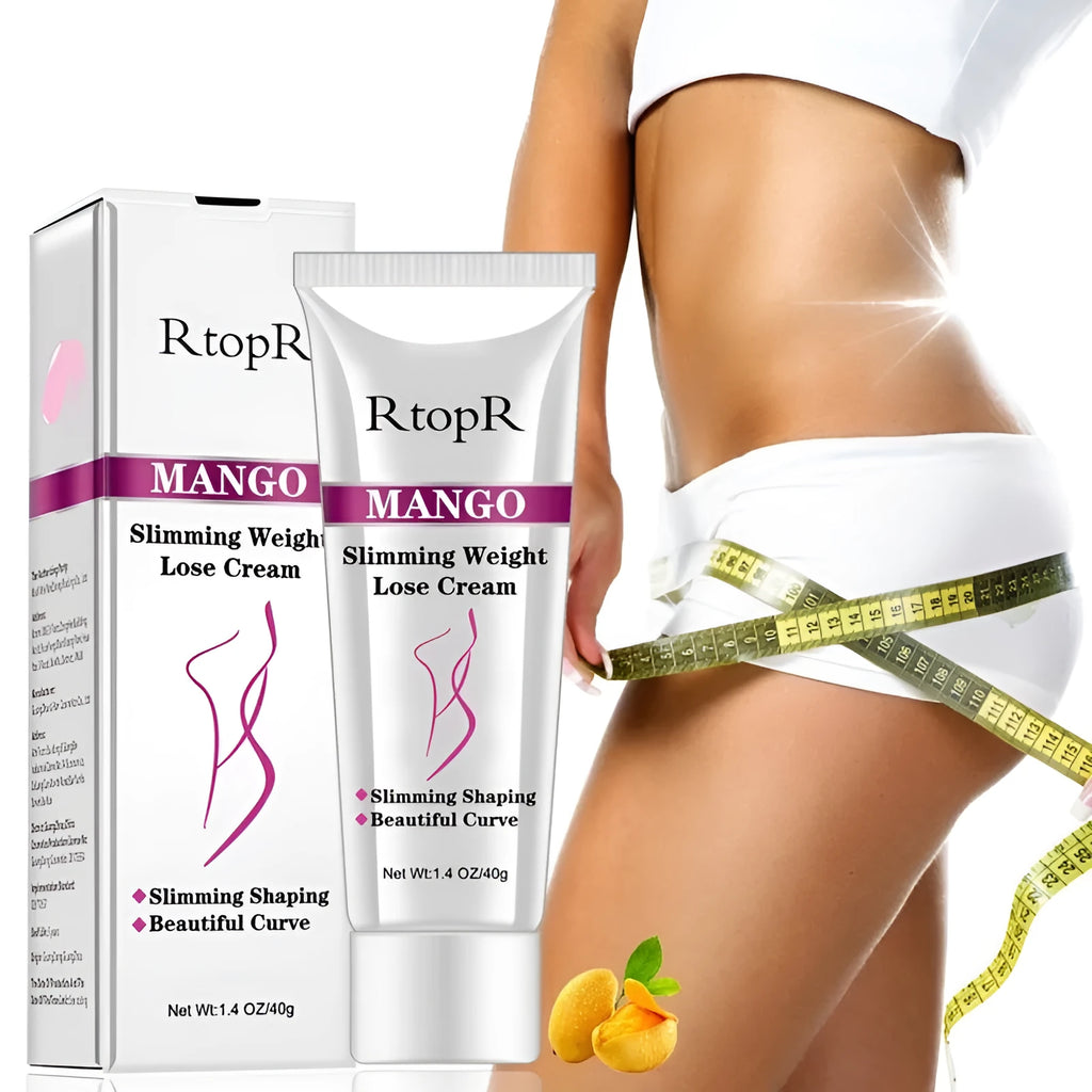 RtopR Mango Body Lotion Cream white tube for weight loss with herbal extracts