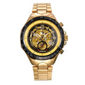 MCE men's mechanical watch with explosion-proof casing in multiple colour options for professional use.