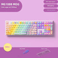 Colourful Sugar Cat mechanical keyboard with Bluetooth connectivity and piano shaft switches