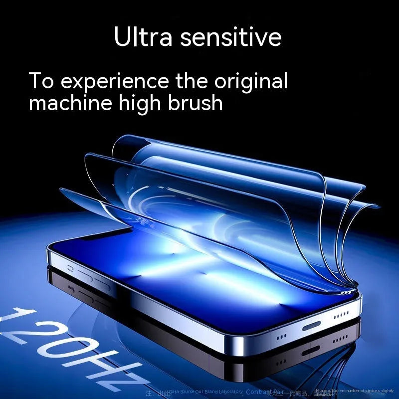 Two-pack of tempered glass iPhone screen protectors in HD clear and privacy peep-proof options.
