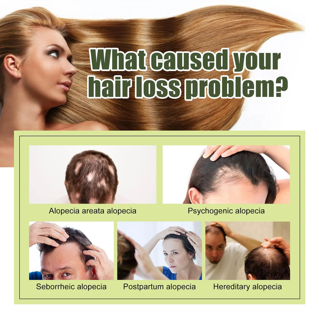 60ml bottle of anti-fall repair hair oil for dry hair treatment and moisturising