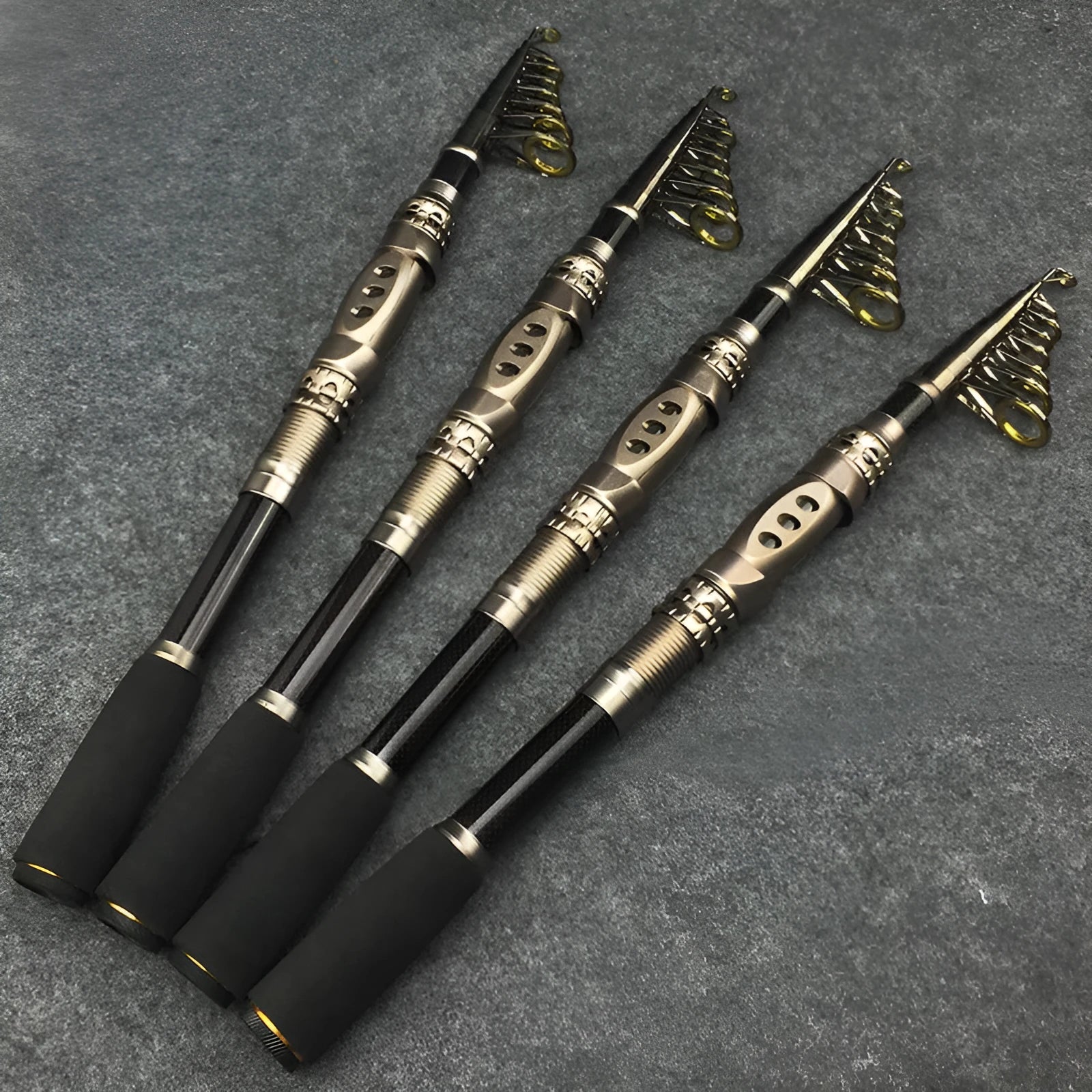 Weihe retractable carbon sea fishing rod telescopic 1.8 to 3.3 metres