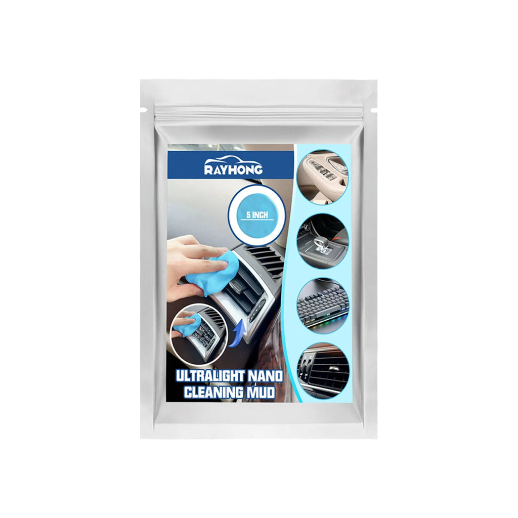 20g car cleaning putty for removing dust from interior vents and gaps, shown next to a car air vent.