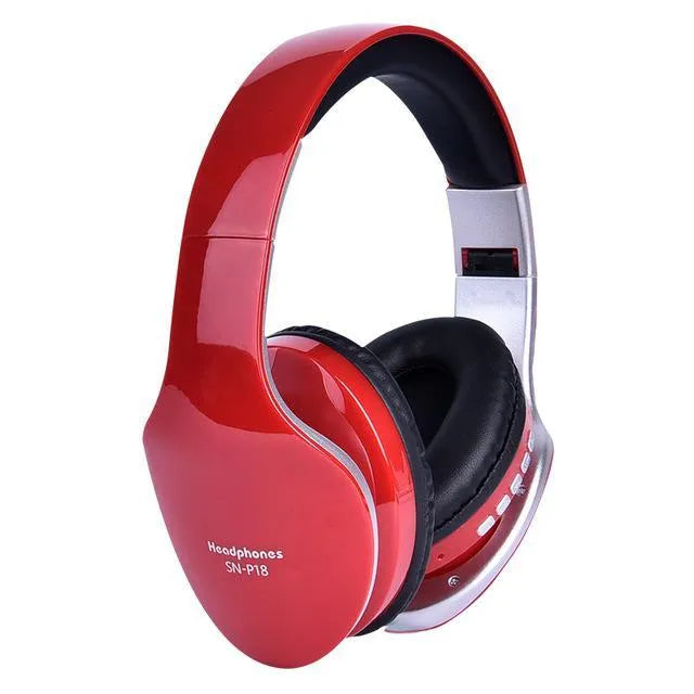 HobbyLane Bluetooth wireless headset with over-ear design and built-in microphone