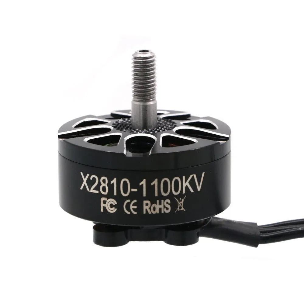 X2810 multi-axis RC aircraft motor with metal construction and multiple KV options