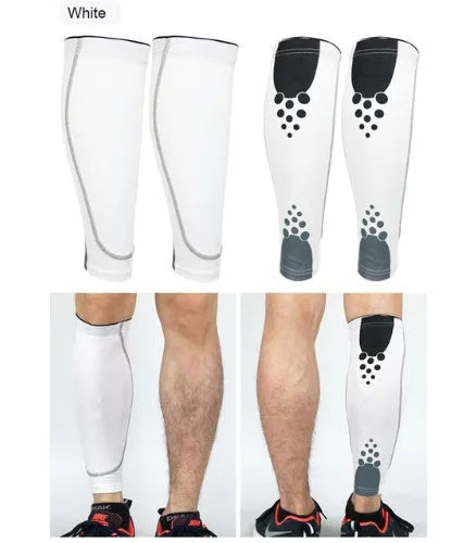 Knitted polyester Lycra calf support sleeve, 29-31cm, in seven colours and sizes M, L and XL