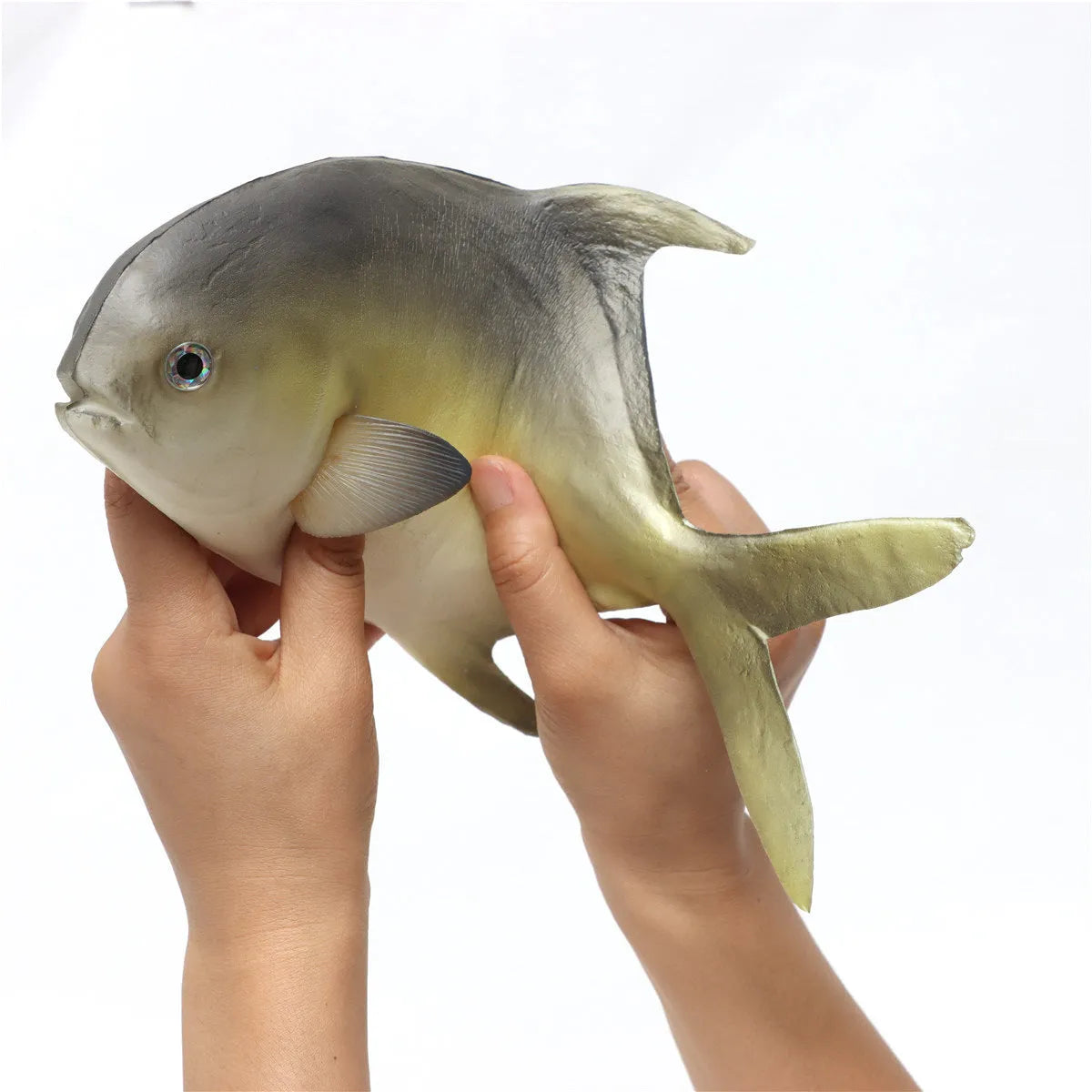 PU simulated fish ornament set showing yellow-fin tuna, small tuna ocean animal models