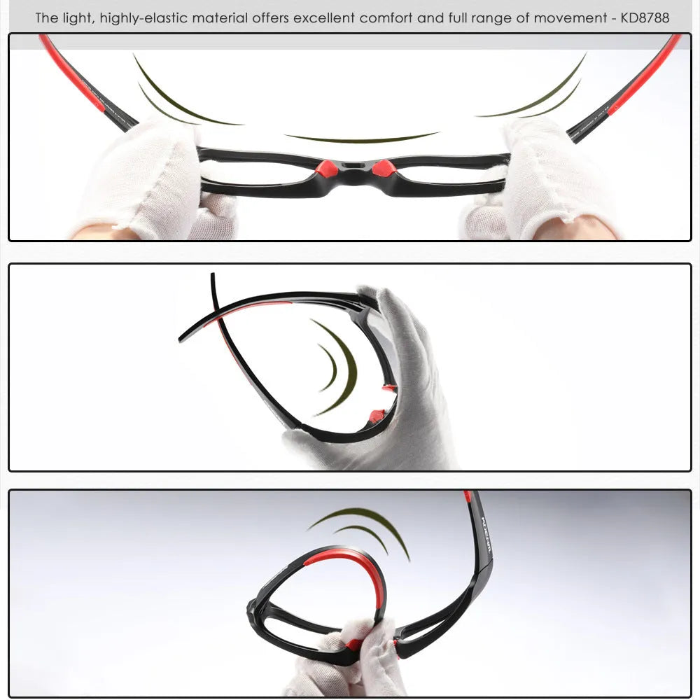 Ultralight polarised sports sunglasses with TR90 frame and silicone nose pad in colour option C1.