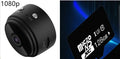 A9 camera WiFi smart sports HD DV night vision camera in black with rotating bracket