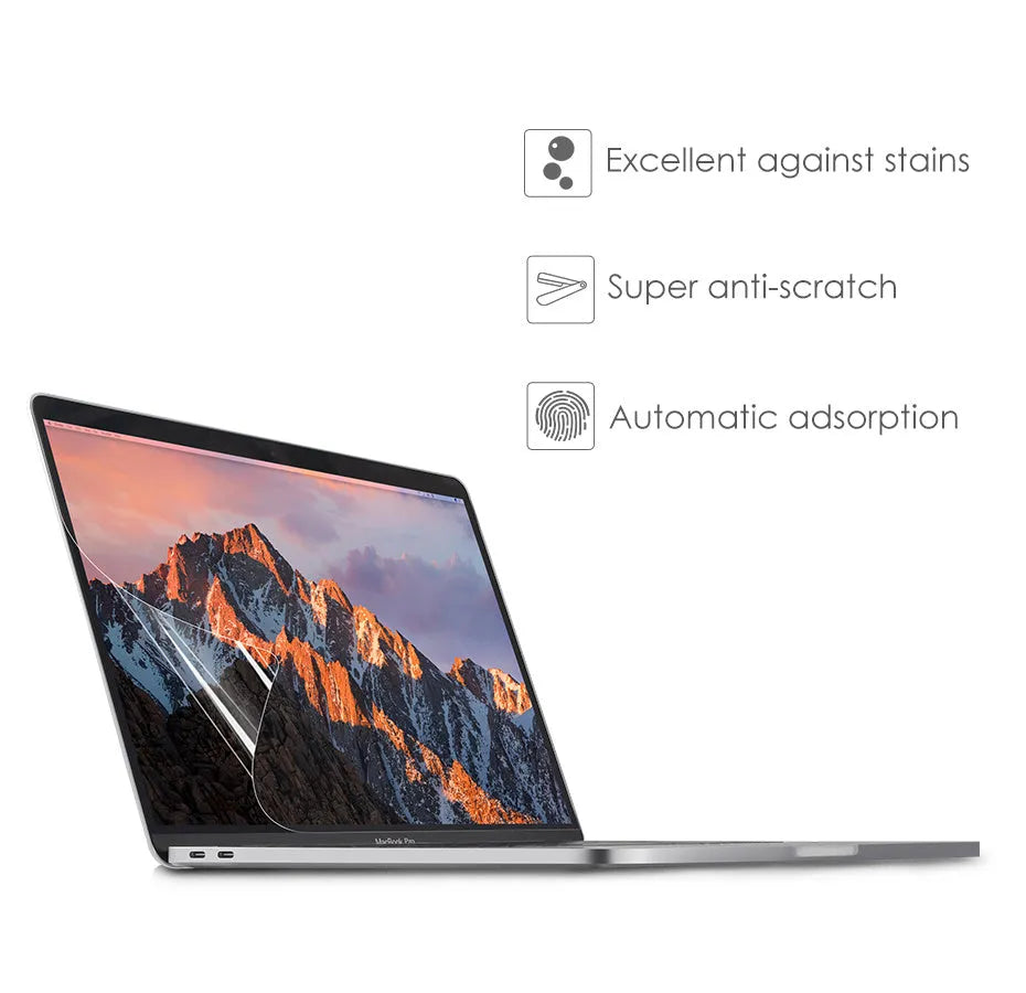 Lansheng matte screen protector for 13-inch MacBook Pro with anti-glare and scratch-resistant properties
