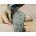 Portable outdoor hemostatic bandage with tactical gauze tape in 4 inch and 6 inch sizes