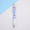 Pack of six cute bear and rabbit-shaped manual press pen knives for paper crafting and scrapbooking.