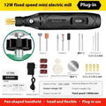 Small handheld 12W right angle grinder with metal grinding disc for weld seam polishing