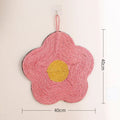 Sisal fibre cat scratching board in a choice of six animal and flower pattern colours.