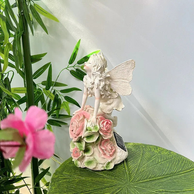 FARCENT resin statue ornament fairy character European style home decor