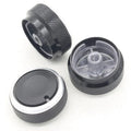 Three black aluminium alloy air conditioning knobs for Chevrolet Lefeng and Lechi vehicles.