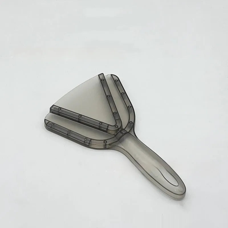Telescopic plastic bottle opener with non-slip handle in red, clear, or grey colour