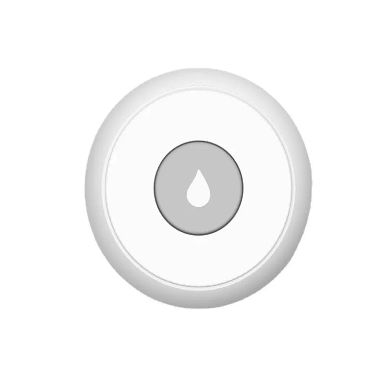 Smart wireless water leak detector with Zigbee technology for mobile app, SMS, and phone call alerts