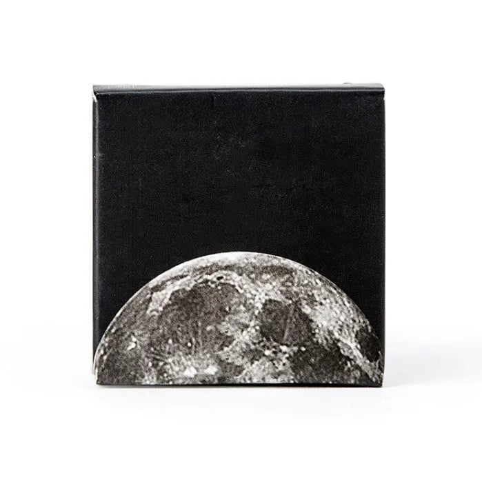 Black moon phase and calendar planet sticker set containing 45 pieces for decorative hand accounting