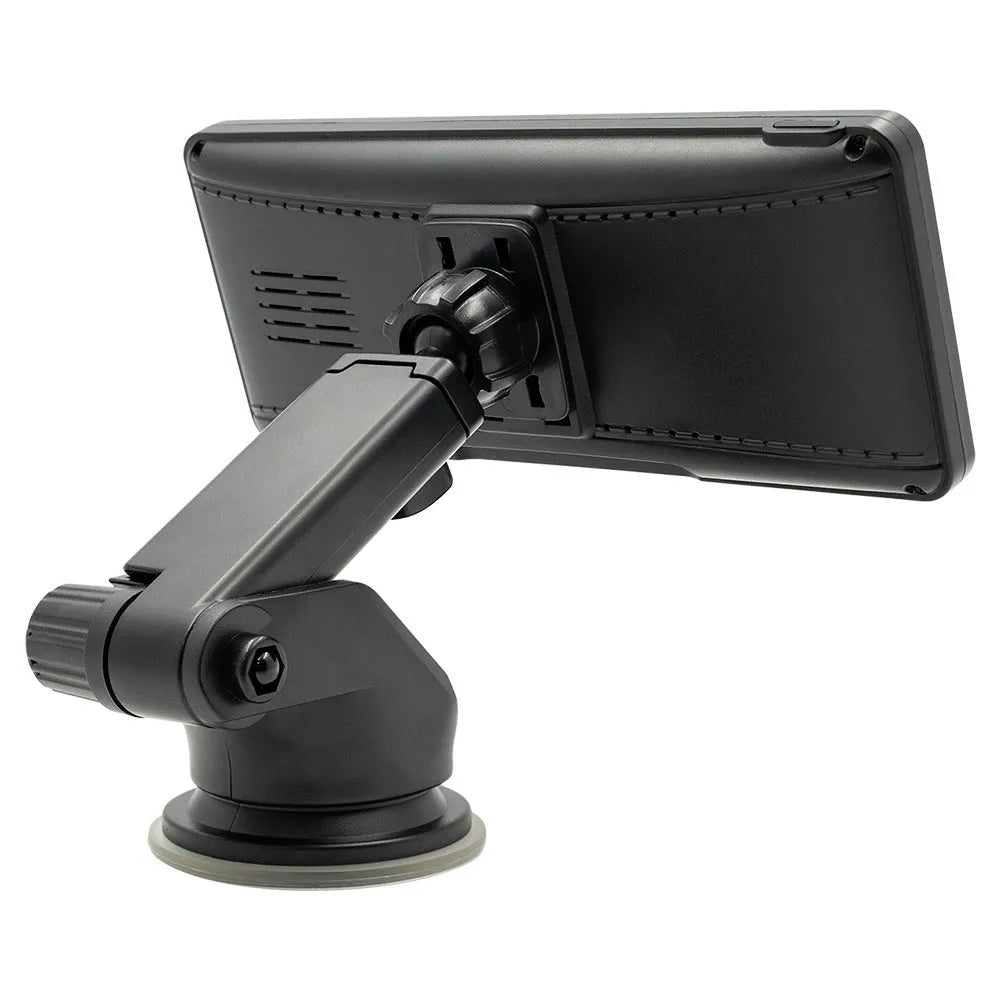 Portable wireless car video player with 6.86-inch IPS screen showing clear display