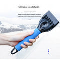 Plastic de-icing snow shovel for car front windshield winter ice cleaning tool