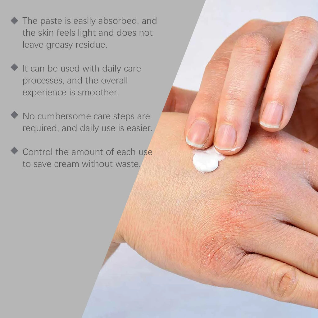75g jar of skin neck repair cream with bifidobacterium and mint leaf ingredients
