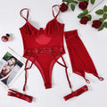 Mesh see-through jumpsuit in seven colour options including black, red, and lavender