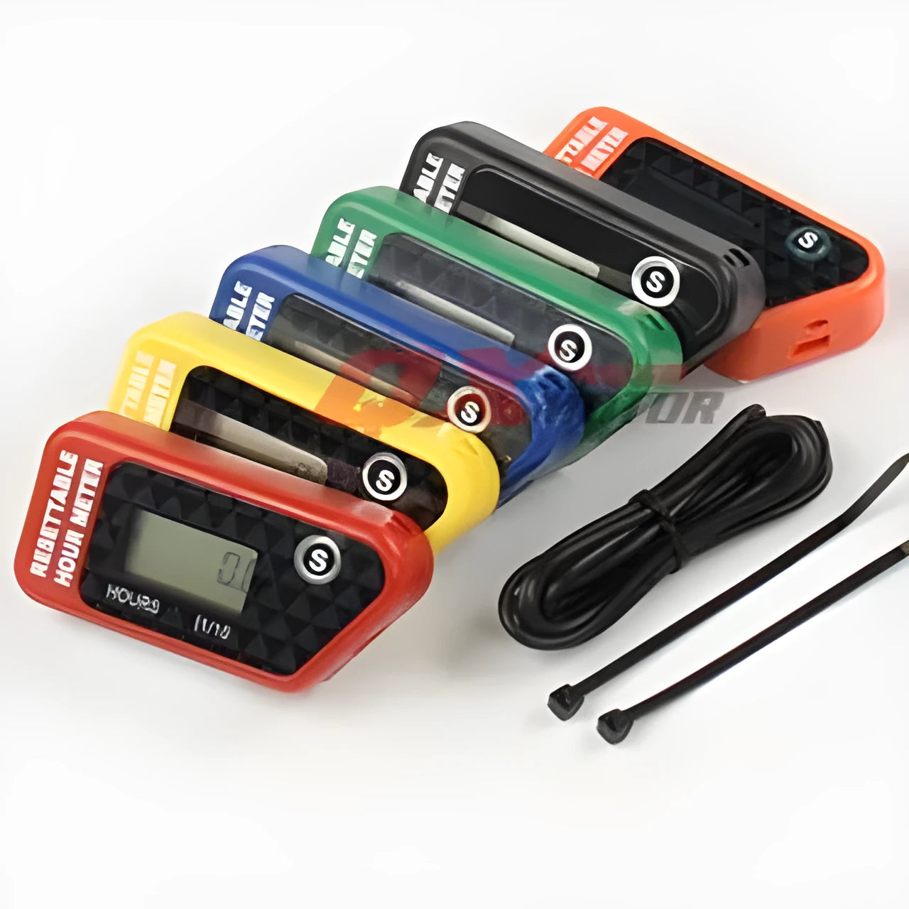 YSDS black waterproof electronic maintenance reminder timer with LCD display