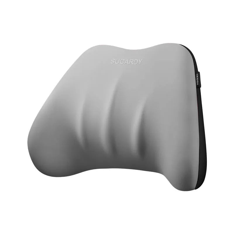 Memory foam car cushion for lumbar and neck support in multiple colour options