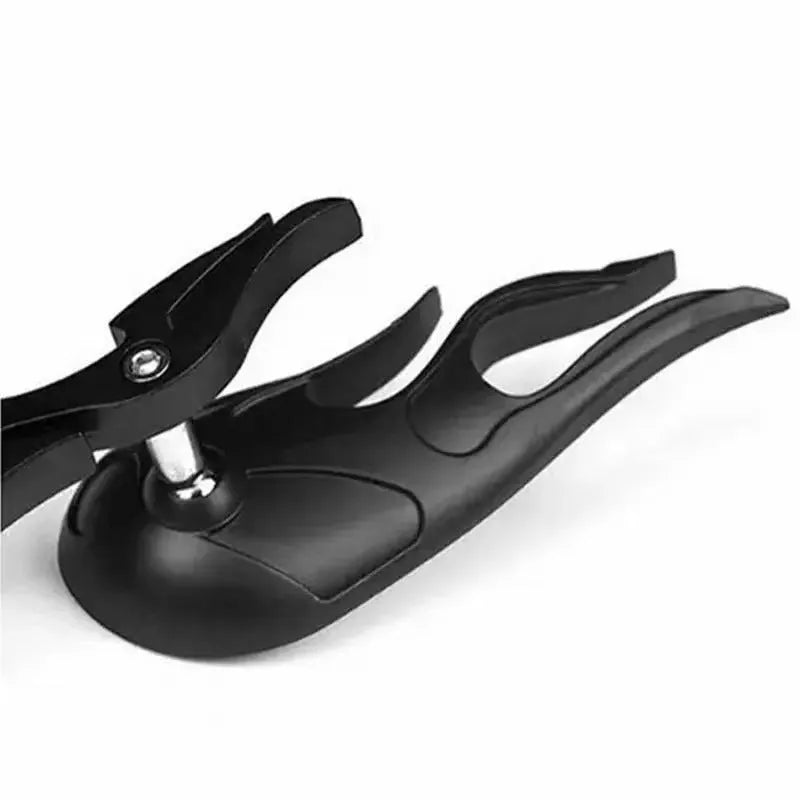 Universal blue convex rearview mirror pair with 16cm rod for large vehicles