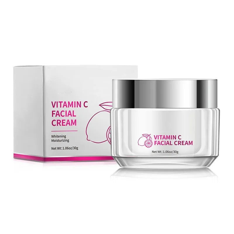 30g vitamin C face cream jar for brightening and moisturising all skin types
