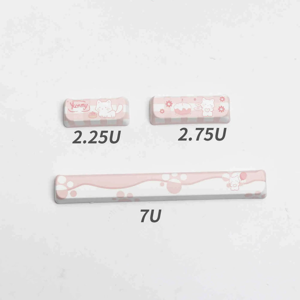 Full set of PBT sublimation key caps for mechanical keyboard with over 98 keys