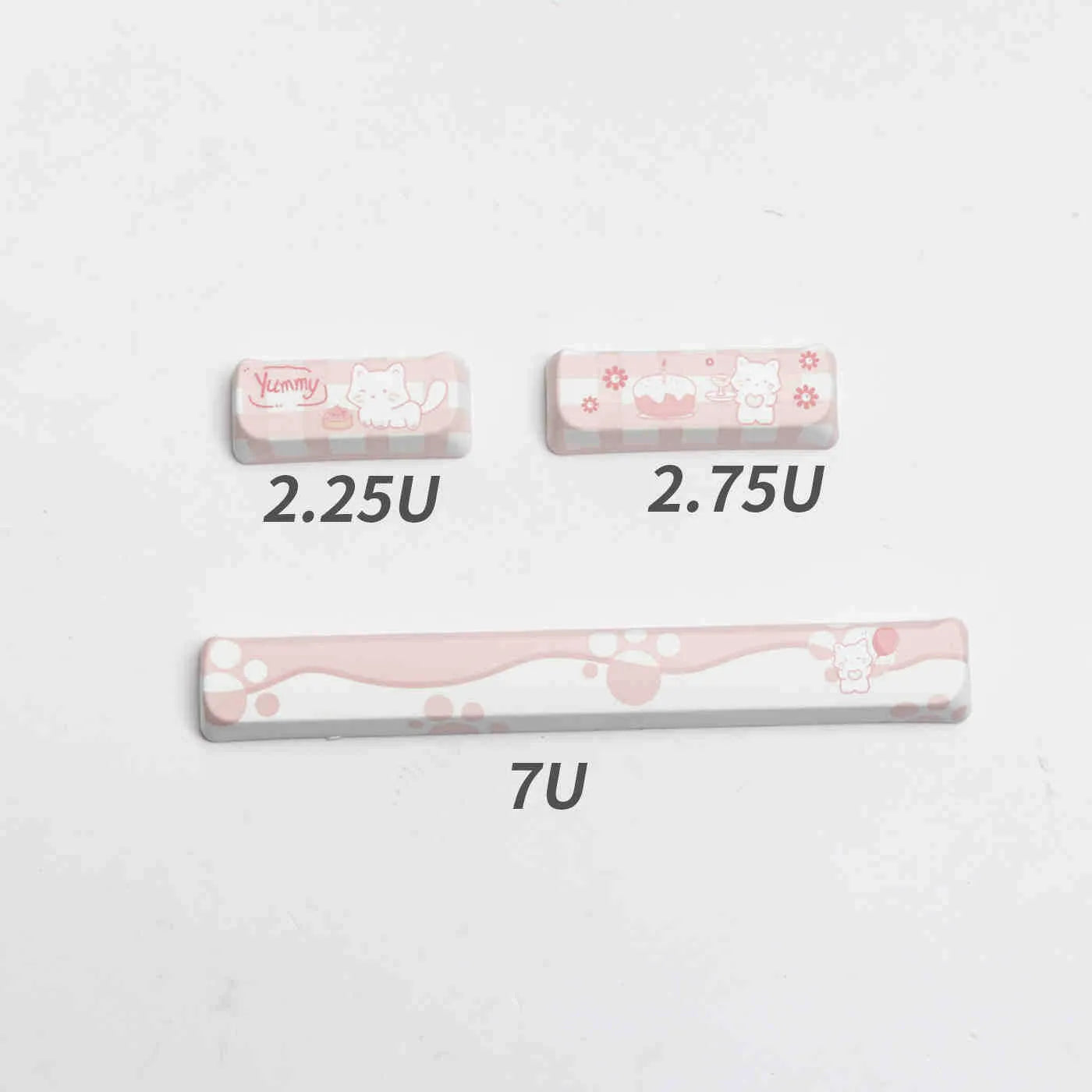 Full set of PBT sublimation key caps for mechanical keyboard with over 98 keys