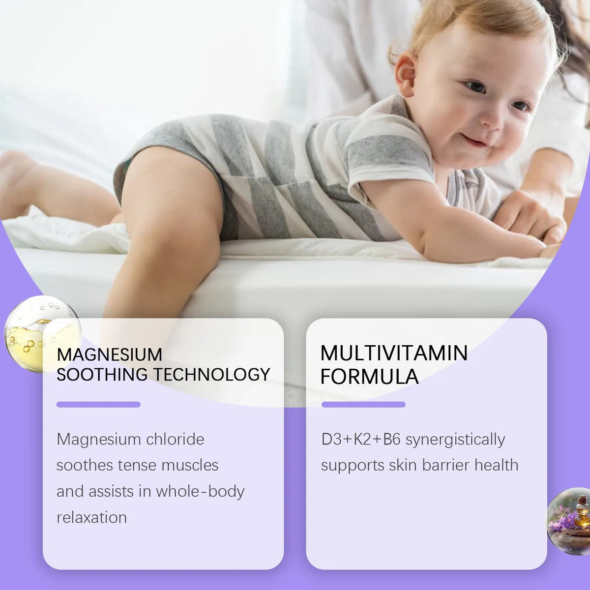 114g jar of children's magnesium cream with vitamin D3 and K2 in 4-in-1 formula