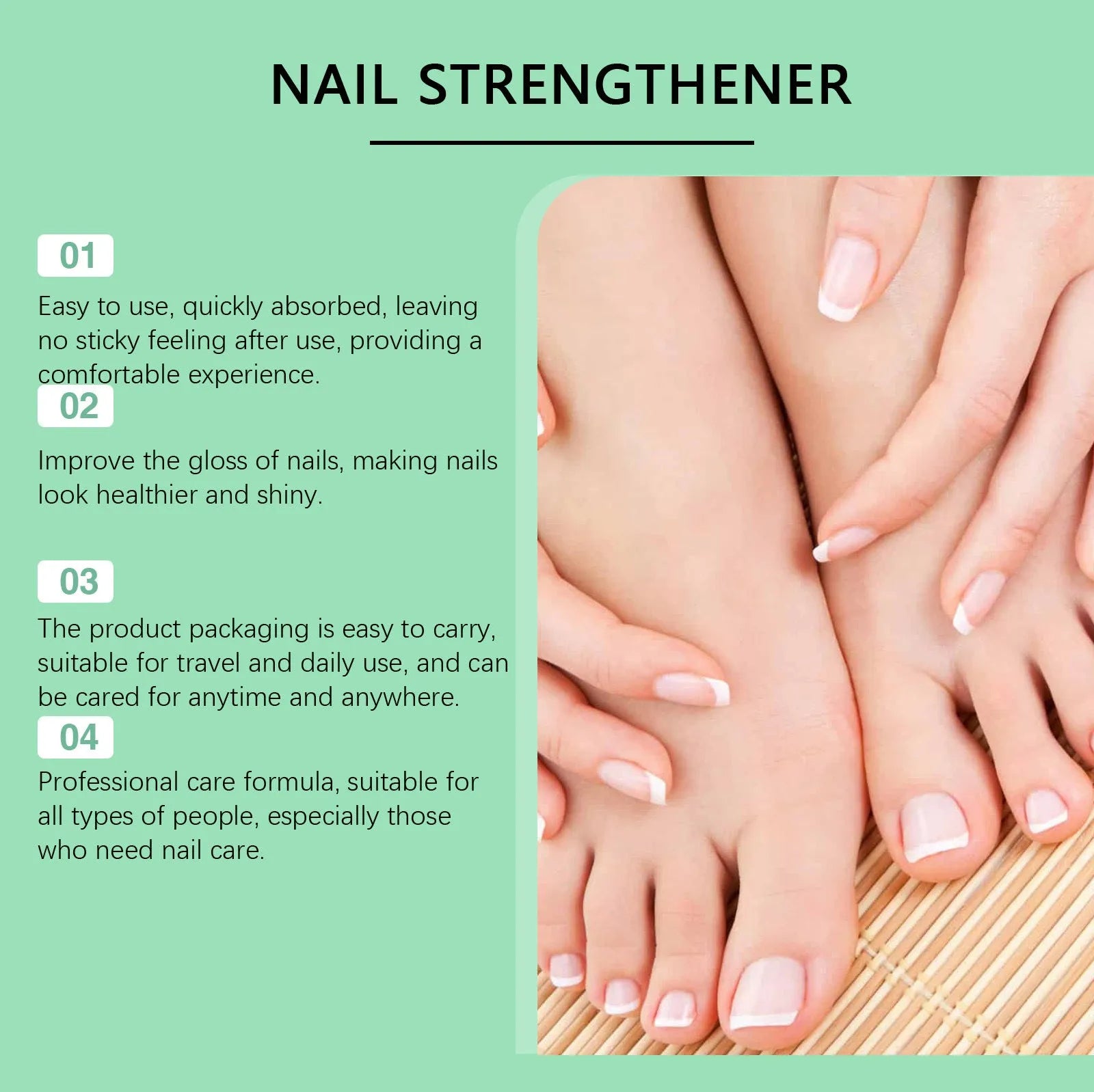 30ml bottle of clear nail care nursing solution for gentle cleaning