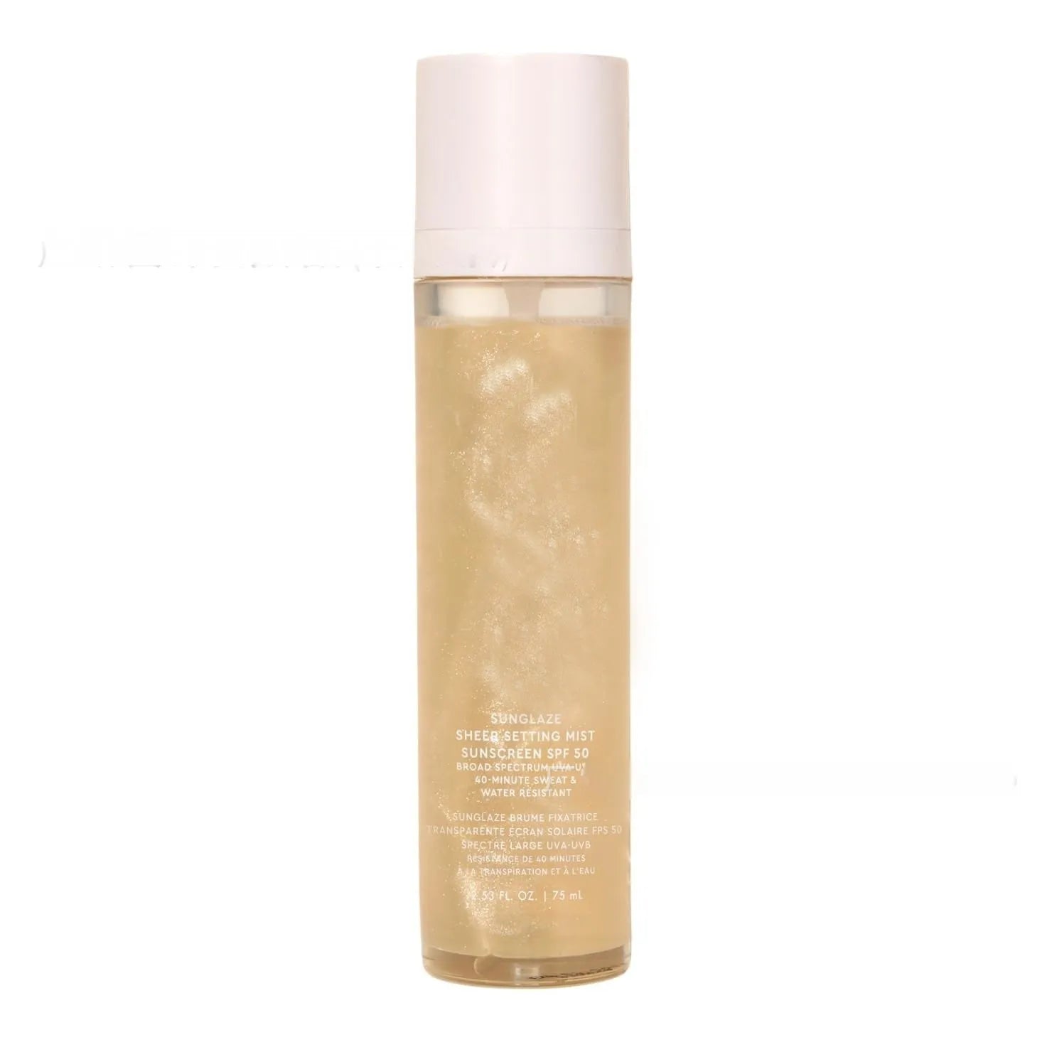 75ml makeup moisturising and nourishing facial spray bottle with spray nozzle