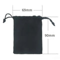 Stainless steel motorcycle keychain with inspirational design and protective flannel drawstring bag
