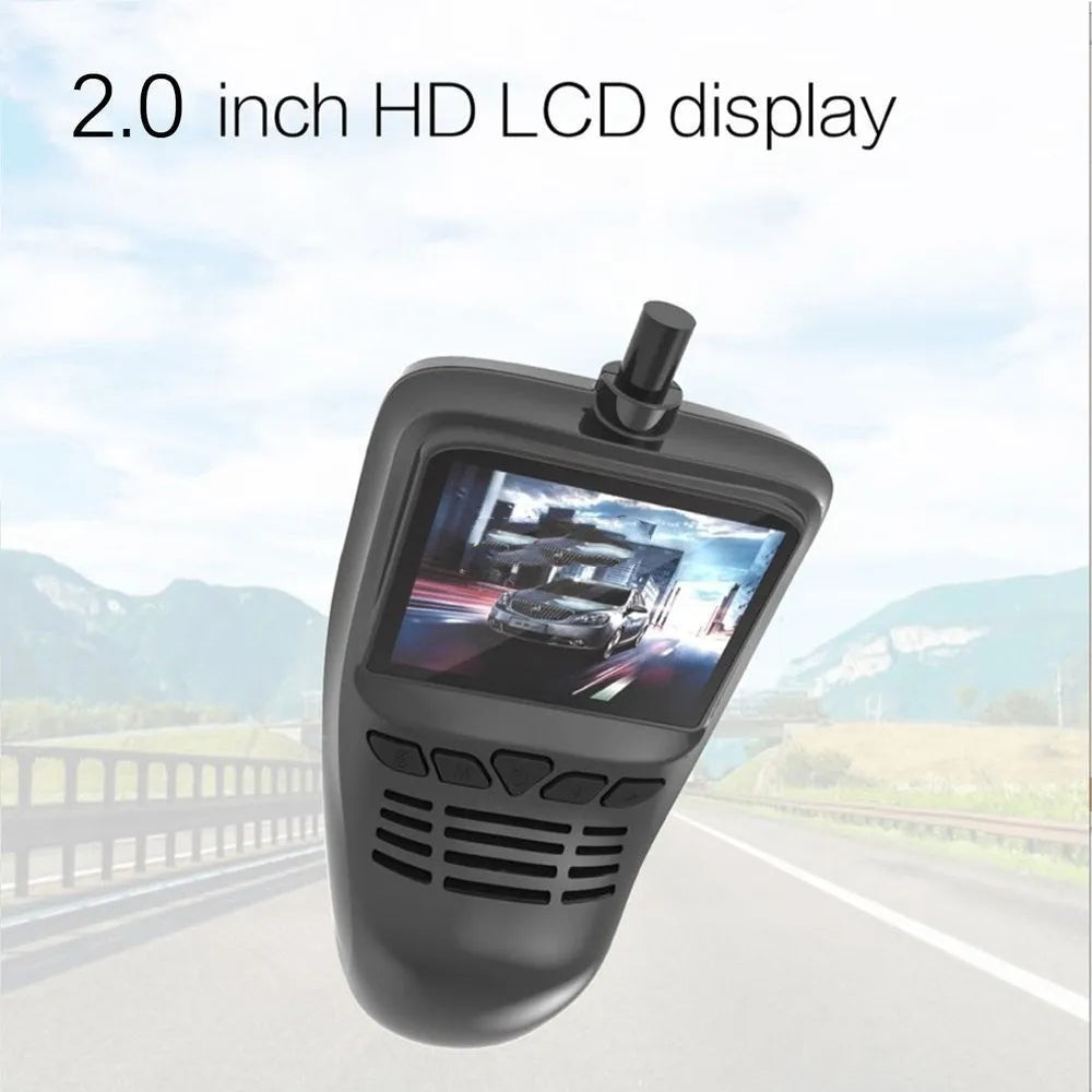 Small Eye dash cam car DVR recorder with Full HD 1080p Sony sensor 165-degree wide angle lens and 2.0-inch LCD screen