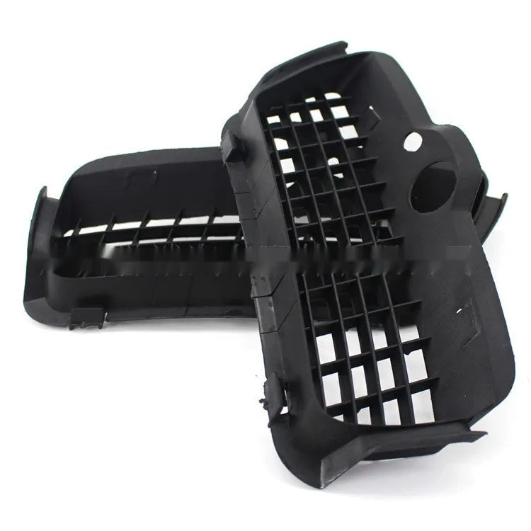 Black Volkswagen Golf 3 fog light cover pair for front bumper lower grille