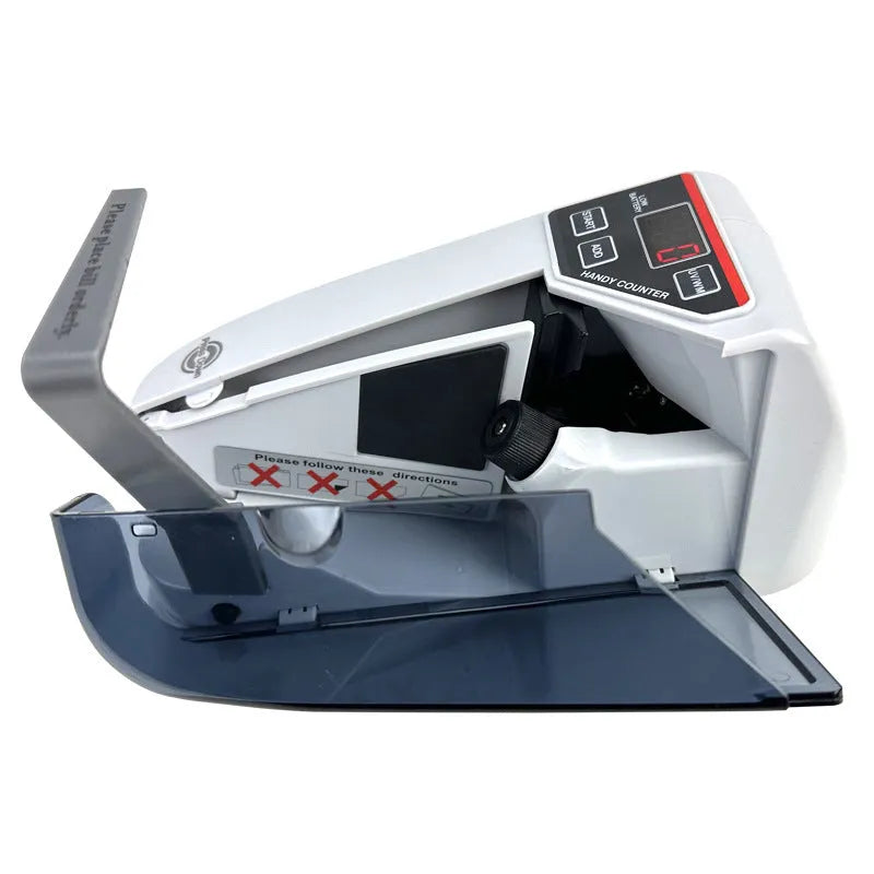 V31 foreign currency counting machine with purple light verification, LED display, 190x102x75mm, EU UK US plug options
