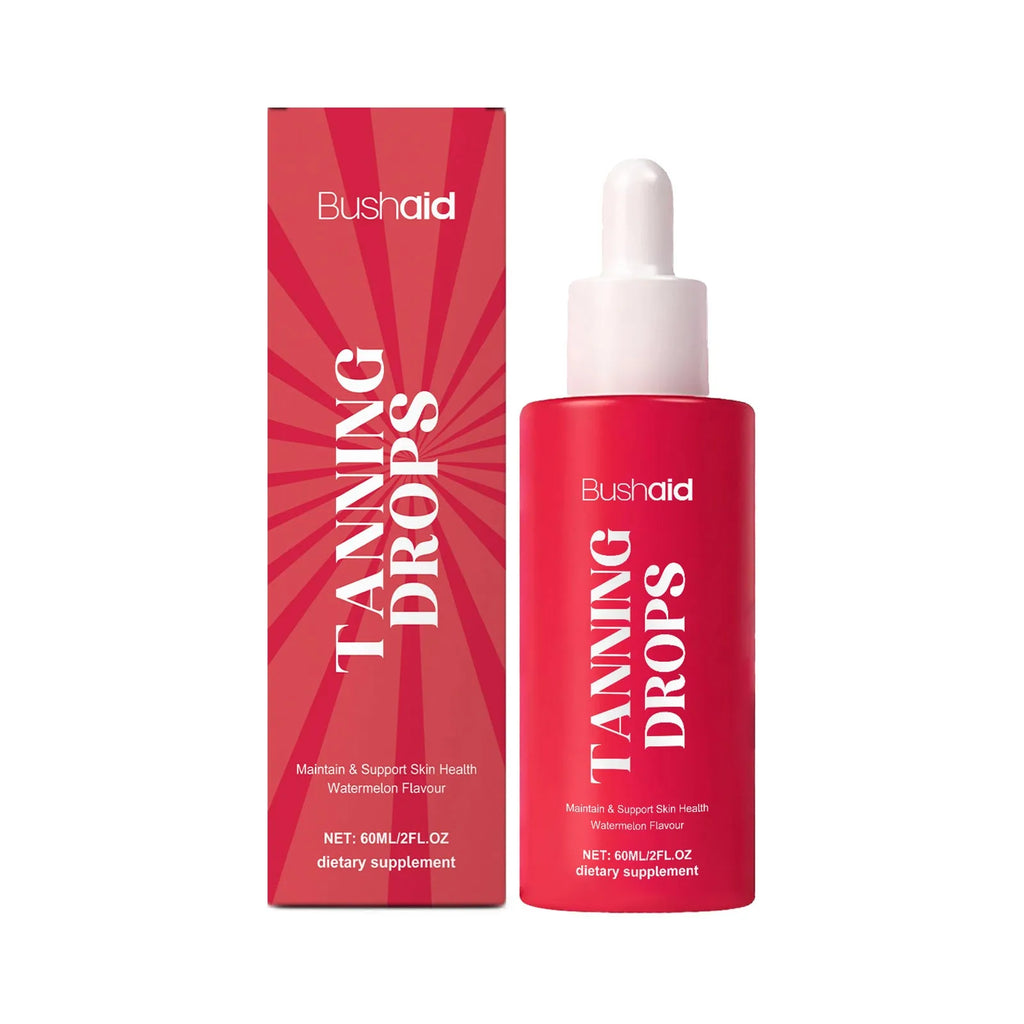 60ml bottle of natural beauty black serum droplets with droplet applicator